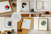 6 PSD Mockup Set for Poster 3x4, a Product Mockup by SigaSigaMockup (Thumbnail 2 of 4)