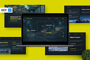 Delivery Express - Logistic Key, a Presentation Template by Deepslide Studio (Thumbnail 1 of 6)