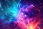 Space Galaxy Nebula Backgrounds, a Background Graphic by UniqueMe (Thumbnail 10 of 12)