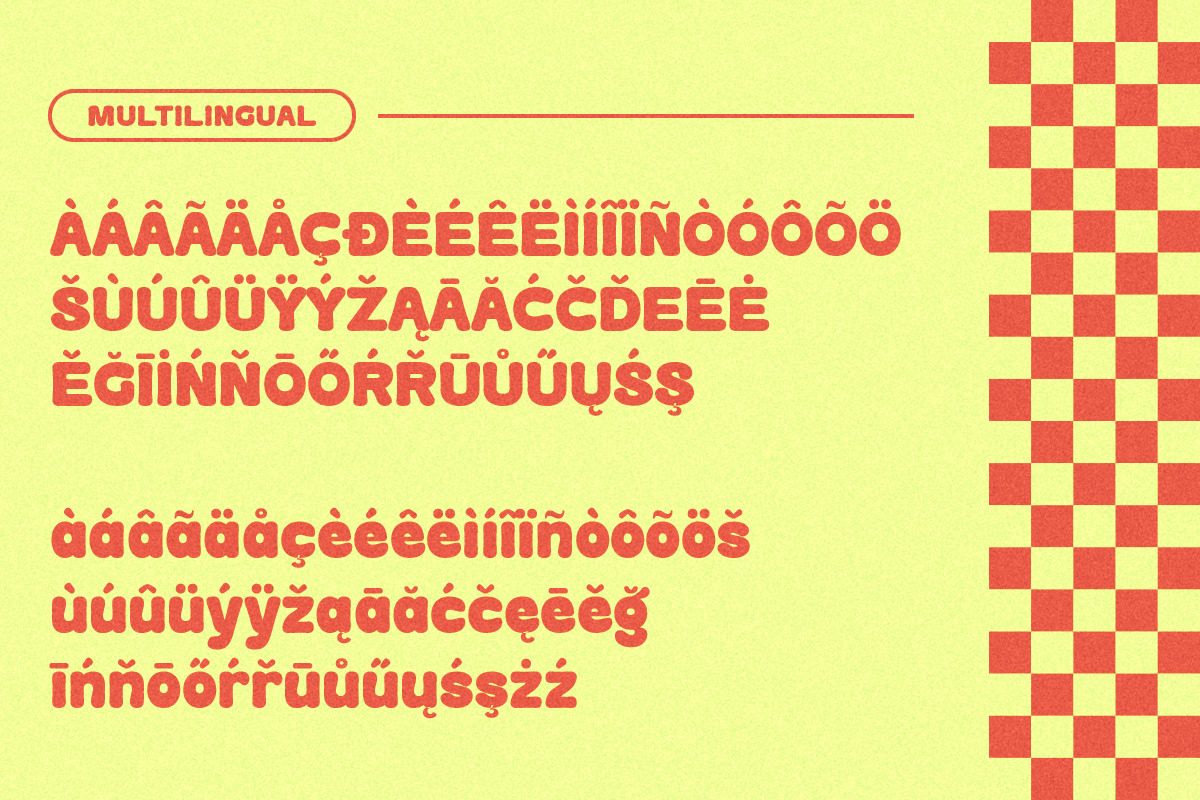 Holidough | Rounded, a Sans Serif Font by ClevUs (Photo 12 of 12)