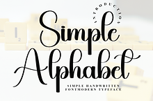 Simple  Alphabet