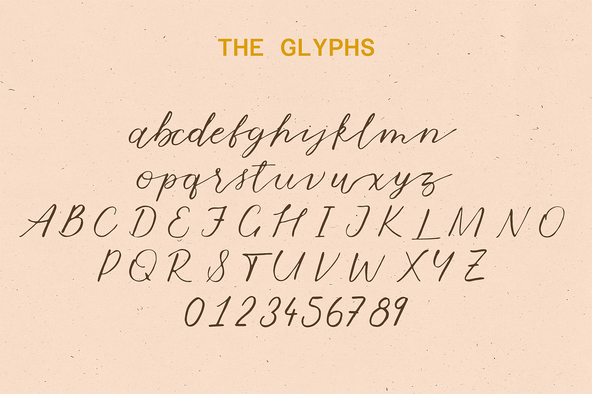 Marmalade calligraphy font, a Script Font by zansari foundry (Photo 2 of 2)