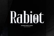 Rabiot | Modern Display Serif