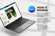 Seminar Digital Flyer | Canva & PSD, a Social Media Template by Vintage Impressions (Thumbnail 3 of 6)