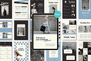 Modern Ebook Workbook Canva Template, a Marketing Template by Anna Design Studio (Thumbnail 1 of 11)