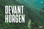 Devant Horgen - Modern Typeface v3.0, a Sans Serif Font by Webhance Studio (Thumbnail 1 of 6)