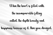 Quilling, a Handwritten Font by FreshTypeINK (Thumbnail 6 of 7)