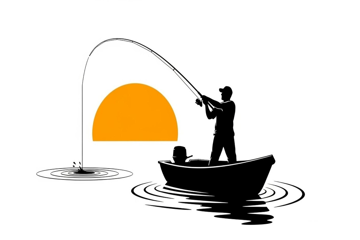 50 Fishing Boat Silhouette Vector, an Illustration by Gaye Art (Photo 11 of 20)