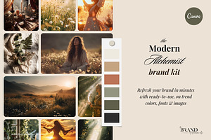 Modern Alchemist Brand Kit Vol 1, a Branding & Logo Template by The Brand Alchemists