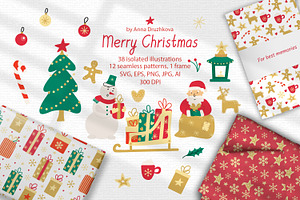 Merry Christmas Vector Collection