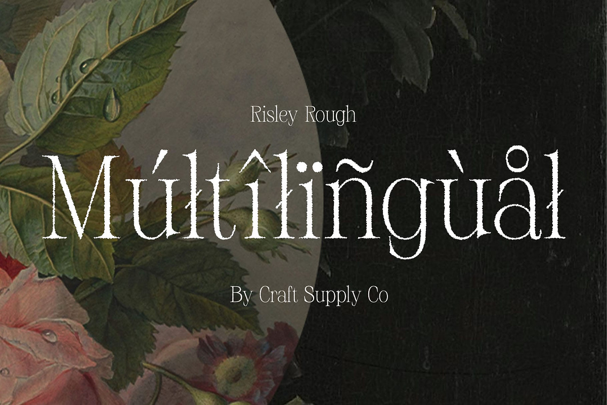 Risley Rough, a Serif Font by Craft Supply Co. (Photo 7 of 8)