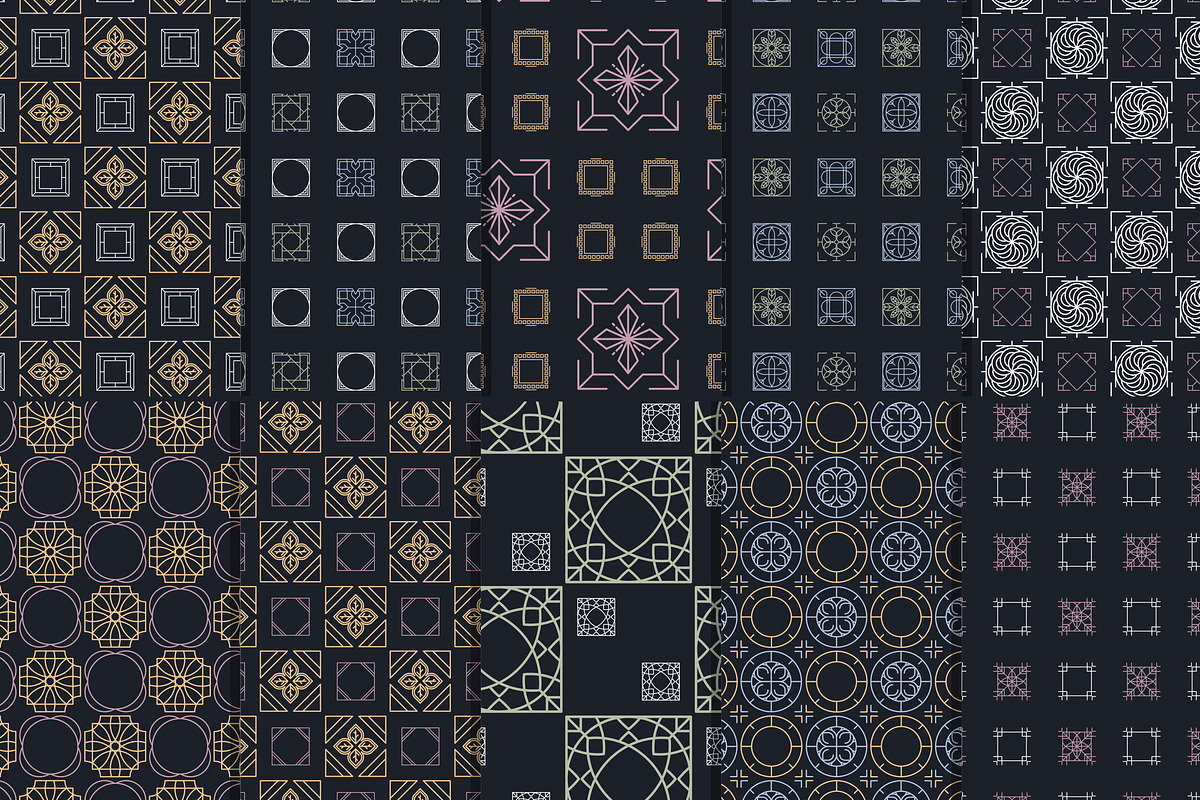 [Spring Vibes] 35 Tile Patterns -50%, a Pattern Graphic by VP Fonts (Photo 4 of 9)
