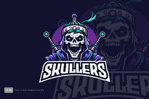Skullers Logo Templates, a Branding & Logo Template by Stock Shape