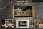 12K Egyptian Gold Relief - Ultra HD, a Texture Graphic by Atelier Nocturne Graphic (Thumbnail 2 of 4)