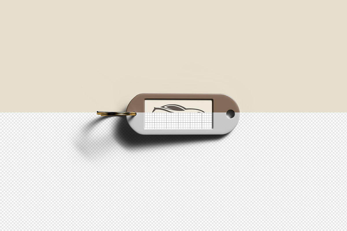 Keychain Mockup - 12 Views, a Merchandise Mockup by Illusiongraphic (Photo 19 of 26)