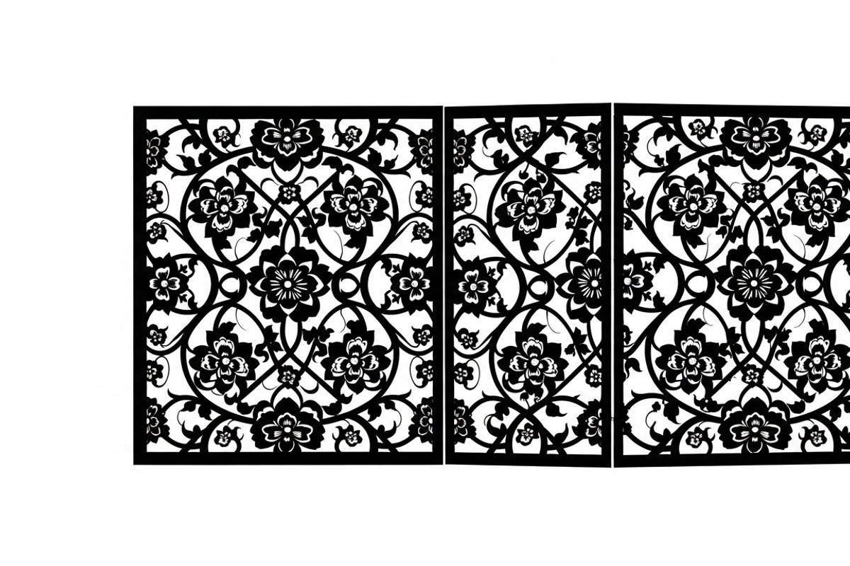 Elegant seamless pattern laser cut, a Decorative Illustration by Amazin_art (Photo 12 of 51)