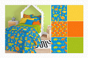 Dinosaurs patterns and alphabet, an Animal Illustration by LartGraphics (Thumbnail 4 of 12)