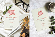 Peony illustrations | invitations, an Illustration by Chewie Co (Thumbnail 4 of 13)