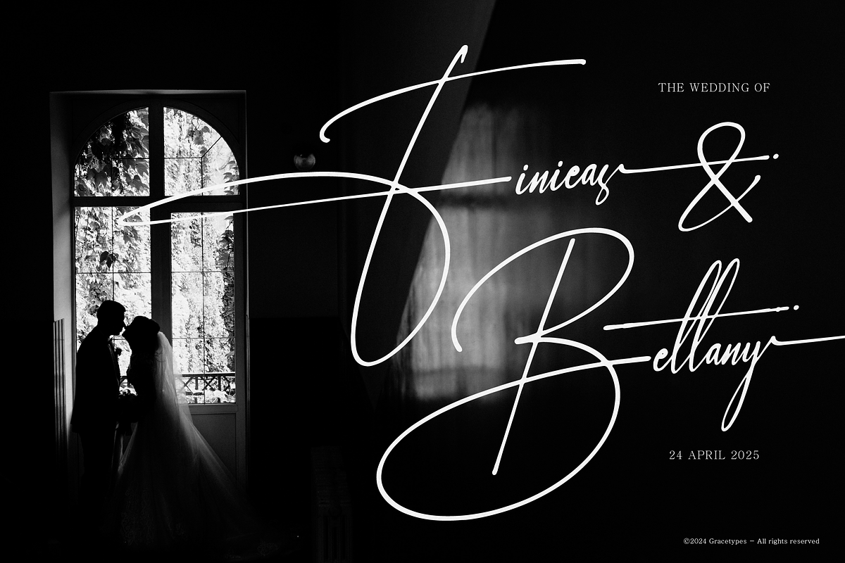 Desmotalk Kimberly | Signature Font, a Font by gracetype_studio (Photo 3 of 12)