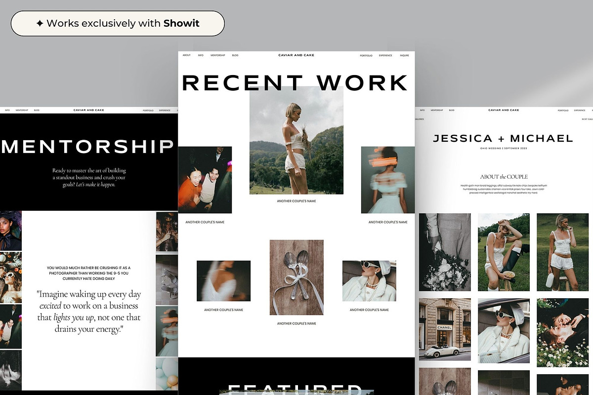 Showit Website Template Photographer, a Websites & App Template by Superhero Design Co. (Photo 2 of 7)