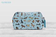 Playing Dogs Patterns & Elements, an Animal Illustration by monkik (Thumbnail 9 of 12)