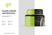 3 PSD Clear Cream Jar Mockup, a Product Mockup by Green Art (Thumbnail 6 of 12)