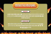 Oldbitz - Pixel Font, a Sans Serif Font by Burntilldead (Thumbnail 11 of 12)