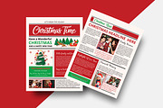 Christmas Newsletter Template, a Stationery Template by Ultimate Template Shop (Thumbnail 3 of 6)