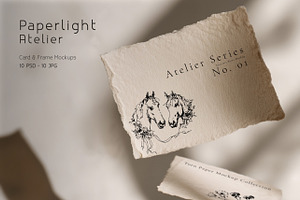 Paperlight Atelier Mockups