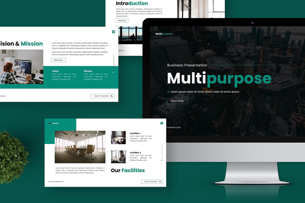 Multipurpose - Keynote Templates, a Presentation Template by Deepslide Studio (Photo 2 of 6)