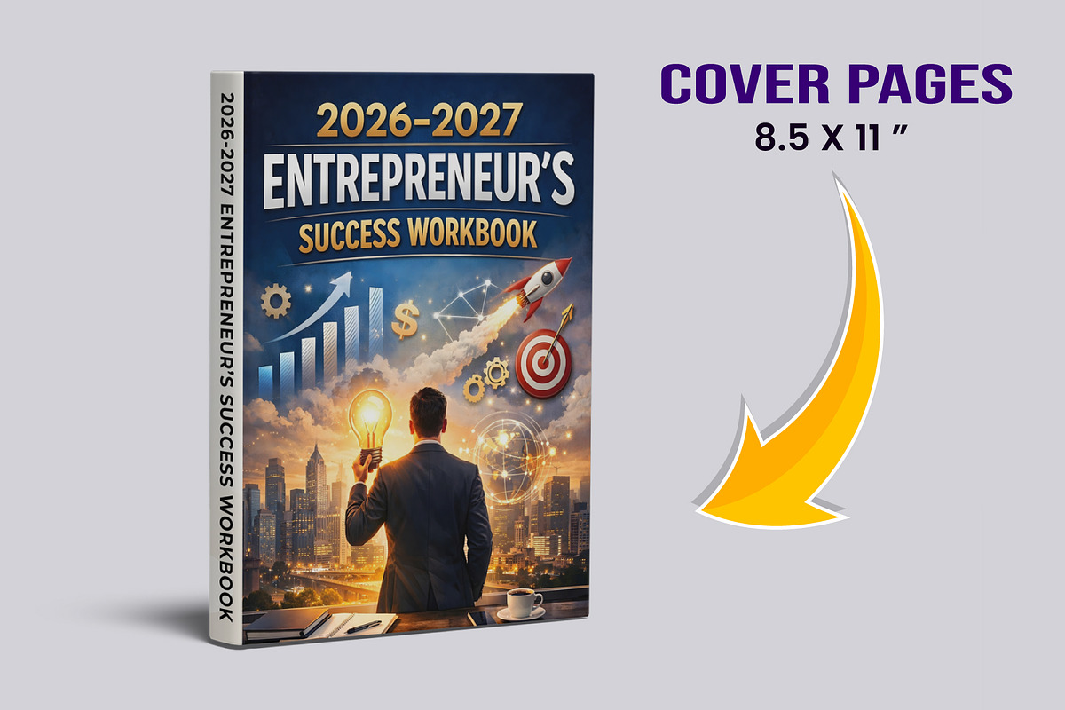 Entrepreneur’s Success Workbook, a Stationery Template by Designmela01 (Photo 2 of 10)