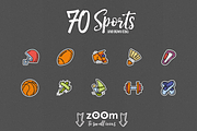 Sports - Hand Drawn Icons, an Icon by Good Stuff No Nonsense (Thumbnail 3 of 5)