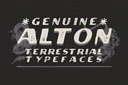 Alton - Terrestrial Typefaces, a Sans Serif Font by Rusted Works (Thumbnail 1 of 7)