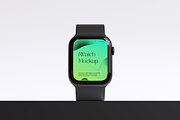 iWatch Mockup, a Wearable Device Mockup by PixelPiknik (Thumbnail 2 of 4)