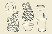Fruits | Clipart + patterns, a Food Illustration by katieromanoff_art (Thumbnail 4 of 15)