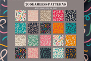 Abstract Seamless Patterns, a Pattern Graphic by AnnArt (Thumbnail 2 of 10)