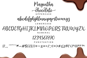 Magentha Chocolate