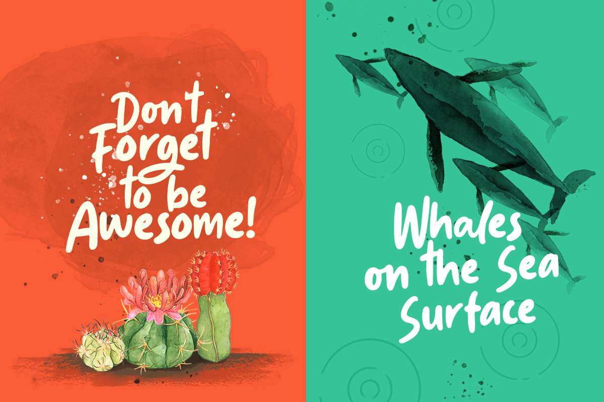 Slime Yogurt - Playful Font, a Font by Letterhend Studio (Photo 3 of 9)