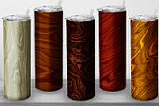 10 Tumbler Straight  Wooden Design, a Print Template by Kseniya-Omega (Thumbnail 2 of 4)