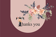 Winter rose-watercolor set, a Decorative Illustration by Collection by VY (Thumbnail 10 of 10)