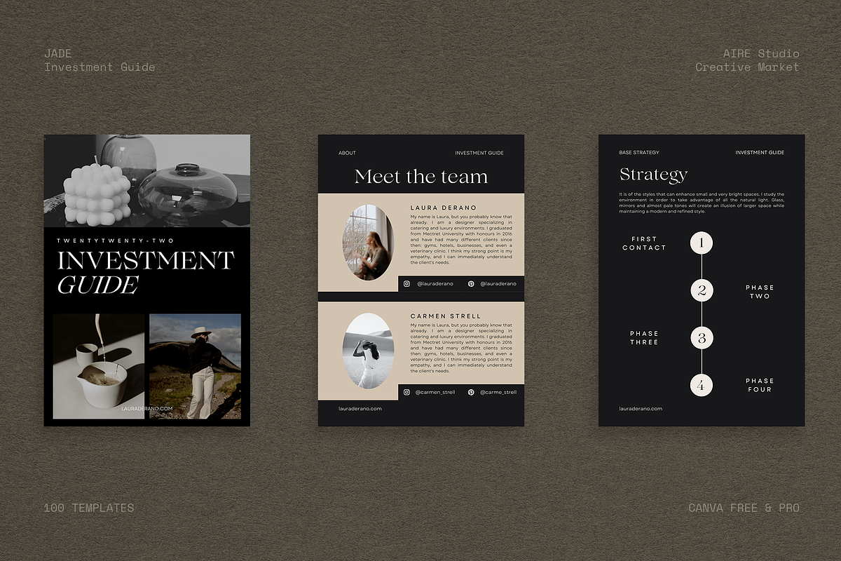 JADE Services Investment Guide Canva, a Magazine Template by Aire Studio (Photo 8 of 12)