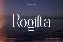 Rogifta Modern Serif Font
