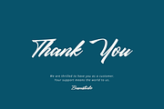 Vartensie Script Font, a Script Font by Basnistudio (Thumbnail 9 of 9)