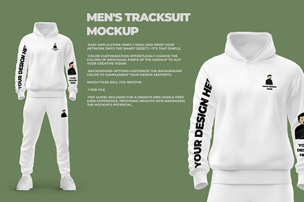 Men's Tracksuit Mockup