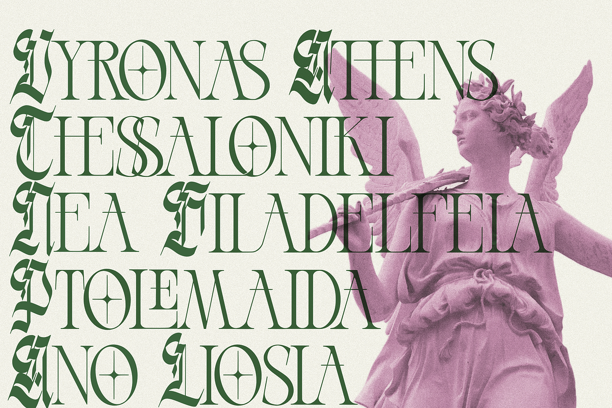 Ophylia, a Blackletter Font by ethylene.creative (Photo 6 of 8)