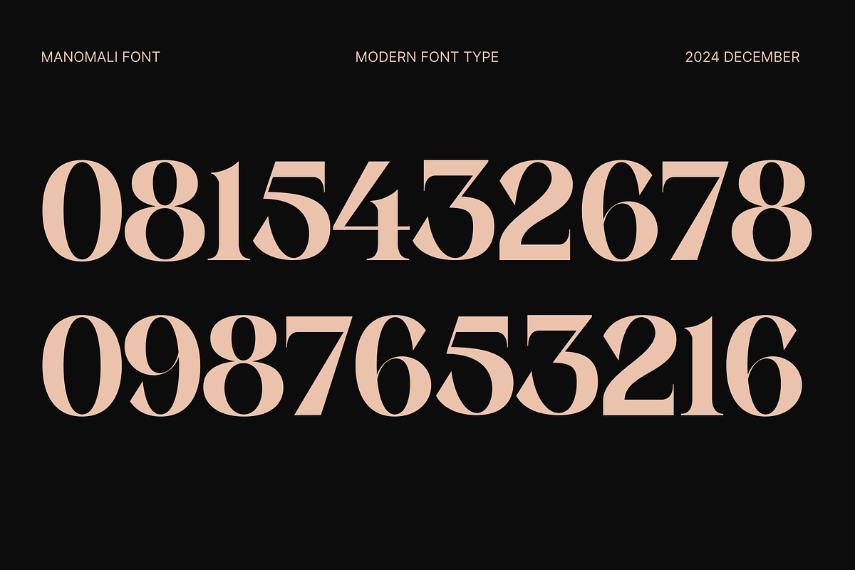 Manomali, a Serif Font by maybefont (Photo 3 of 12)