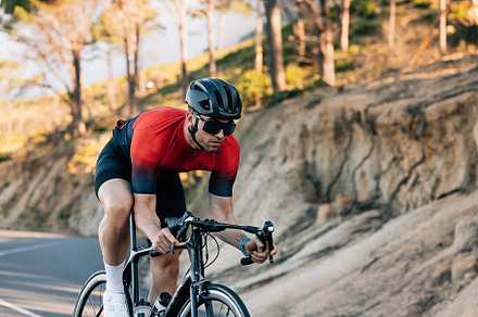 Professional cyclist going down, a Sports & Recreation Photo by Artem Varnitsin