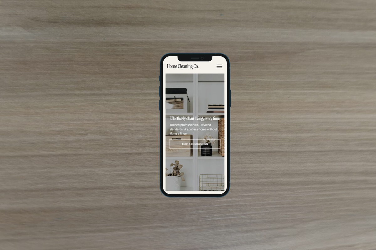 Cleaner - Squarespace Template, a Squarespace Template by Gem Media (Photo 2 of 3)