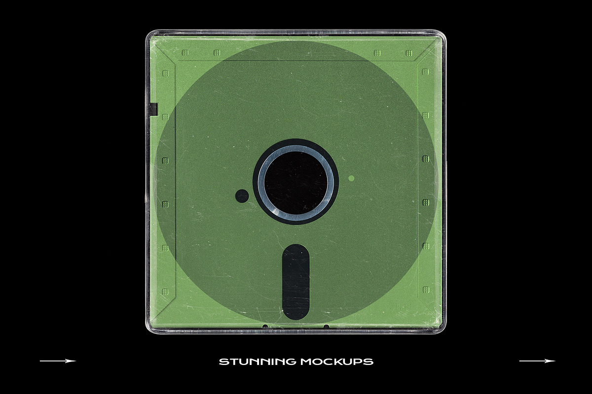 Floppy Disk Mockup Template Bundle, a Product Mockup by PrintPixel (Photo 16 of 28)