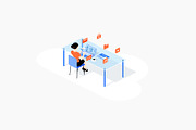 10 vector Illustrations, a Person Illustration by Alexey Yarkin (Thumbnail 3 of 11)